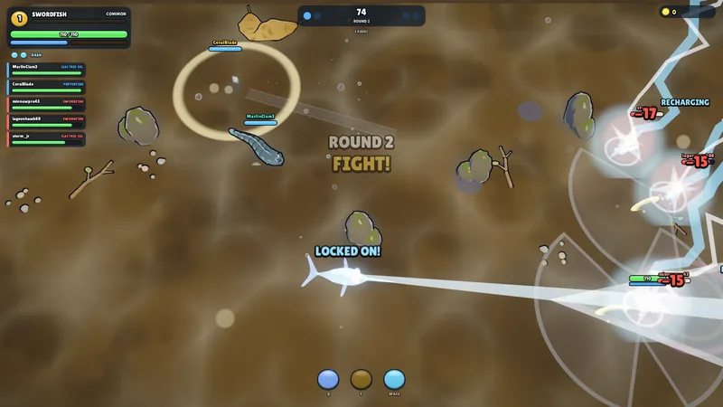 A 3v3 versus match.
